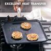 imageGreenPan Chatham Hard Anodized Healthy Ceramic Nonstick 11quot Griddle Pan PFASFree Dishwasher Safe Oven Safe GrayBlack