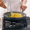 imageGreenPan Chatham Hard Anodized Healthy Ceramic Nonstick 11quot Wok Pan PFASFree Dishwasher Safe Oven Safe Gray