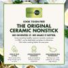 imageGreenPan Chatham Hard Anodized Healthy Ceramic Nonstick 11quot Wok Pan PFASFree Dishwasher Safe Oven Safe Gray