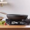 imageGreenPan Chatham Hard Anodized Healthy Ceramic Nonstick 11quot Wok Pan PFASFree Dishwasher Safe Oven Safe Gray