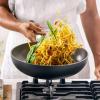 imageGreenPan Chatham Hard Anodized Healthy Ceramic Nonstick 11quot Wok Pan PFASFree Dishwasher Safe Oven Safe Gray