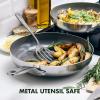 imageGreenPan Chatham TriPly Stainless Steel 12 Piece Cookware Pots and Pans Set PFOA and PFASFree Multi Clad Induction Fry Saute Sauce Pans Stock Pot Dishwasher Safe Oven ampamp Broiler Safe Silver