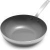 imageGreenPan Chatham TriPly Stainless Steel Healthy Ceramic Nonstick 8quot Frying Pan Skillet PFASFree Induction Suitable Dishwasher Safe SilverSilver