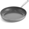 imageGreenPan Chatham TriPly Stainless Steel Healthy Ceramic Nonstick 8quot Frying Pan Skillet PFASFree Induction Suitable Dishwasher Safe SilverSilver