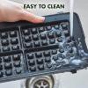 imageGreenPan Electric Indoor Stainless Steel 6in1 Contact Grill and Griddle Healthy Ceramic Nonstick Dishwasher Safe Reversible Plates PFASFreeBlack