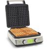 imageGreenPan Elite 4Square Belgian ampamp Classic Waffle Maker Healthy Ceramic Nonstick Aluminum Dishwasher Safe Plates Adjustable ShadeCrunch Control Wont OverflowEasy Cleanup BreakfastPFASFreeBlackCream White