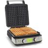 imageGreenPan Elite 4Square Belgian ampamp Classic Waffle Maker Healthy Ceramic Nonstick Aluminum Dishwasher Safe Plates Adjustable ShadeCrunch Control Wont OverflowEasy Cleanup BreakfastPFASFreeBlackBlack
