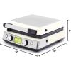 imageGreenPan Elite 4Square Belgian ampamp Classic Waffle Maker Healthy Ceramic Nonstick Aluminum Dishwasher Safe Plates Adjustable ShadeCrunch Control Wont OverflowEasy Cleanup BreakfastPFASFreeBlackCream White