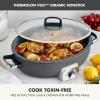imageGreenPan Elite 55QT Electric Oval Skillet PFASFree Ceramic Nonstick 1800 Watt Dishwasher Safe Lid ampamp Removable Crock Adjustable Temp Control MultiCooker Sear Saut Rice StirFry BlackGraphite