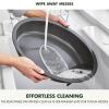 imageGreenPan Elite 55QT Electric Oval Skillet PFASFree Ceramic Nonstick 1800 Watt Dishwasher Safe Lid ampamp Removable Crock Adjustable Temp Control MultiCooker Sear Saut Rice StirFry BlackCream White