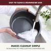 imageGreenPan Elite 6QT Electric Skillet Sear Saute StirFry Cook Rice Healthy Ceramic Nonstick Dishwasher Safe Parts Easytouse LED Display PFOA and PFA Free Smart Pot Stainless SteelFig Purple