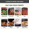 imageGreenPan Elite 8in1 Programmable 6QT Electric Slow Cooker Dishwasher Safe Lid ampamp Removable Crock PFASFree Healthy Ceramic Nonstick MultiCooker Sear Saut Brown Steam Basket Roast GoldGraphite