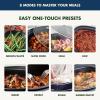 imageGreenPan Elite 8in1 Programmable 6QT Electric Slow Cooker Dishwasher Safe Lid ampamp Removable Crock PFASFree Healthy Ceramic Nonstick MultiCooker Sear Saut Brown Steam Basket Roast GoldOxford Blue