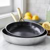 imageGreenPan GP5 Stainless Steel 10quot and 12quot Frypan Set