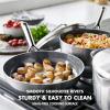 imageGreenPan GP5 Stainless Steel 5Ply Healthy Ceramic Nonstick 13 Piece Cookware Pots ampamp Pans Set Frying Pans Saut Saucepans Stock Pot Scratch Resistant InductionDishwasher ampamp Oven Safe PFASFree