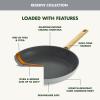 imageGreenPan Hard Anodized Healthy Ceramic Nonstick 10 Piece Cookware Pots and Pans Set GoldTone Stainless Steel Handles PFAS ampamp PFOAFree Dishwasher Safe Oven ampamp Broiler Safe BlackCharcoal
