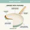 imageGreenPan Hard Anodized Healthy Ceramic Nonstick 10 Piece Cookware Pots and Pans Set GoldTone Stainless Steel Handles PFAS ampamp PFOAFree Dishwasher Safe Oven ampamp Broiler Safe BlackJulep Green