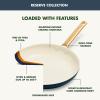 imageGreenPan Hard Anodized Healthy Ceramic Nonstick 10 Piece Cookware Pots and Pans Set GoldTone Stainless Steel Handles PFAS ampamp PFOAFree Dishwasher Safe Oven ampamp Broiler Safe BlackTwilight Blue