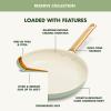 imageGreenPan Hard Anodized Healthy Ceramic Nonstick 10 Piece Cookware Pots and Pans Set GoldTone Stainless Steel Handles PFAS ampamp PFOAFree Dishwasher Safe Oven ampamp Broiler Safe BlackSage