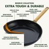 imageGreenPan Hard Anodized Healthy Ceramic Nonstick 10 Piece Cookware Pots and Pans Set GoldTone Stainless Steel Handles PFAS ampamp PFOAFree Dishwasher Safe Oven ampamp Broiler Safe BlackBlack