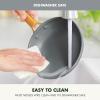 imageGreenPan Hard Anodized Healthy Ceramic Nonstick 10 Piece Cookware Pots and Pans Set GoldTone Stainless Steel Handles PFAS ampamp PFOAFree Dishwasher Safe Oven ampamp Broiler Safe BlackCharcoal