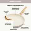 imageGreenPan Hard Anodized Healthy Ceramic Nonstick 8quot and 10quot Frying Pan Skillet Set Gold Handle PFASFree Dishwasher Safe Oven Safe TaupeTaupe