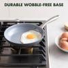 imageGreenPan Lima Hard Anodized 8quot Frying Pan Skillet Nonstick Ceramic Nonstick PFOA and PFASFree Nontoxic Pots and Pans Oven ampamp Broiler Safe Stainless Steel Handle Cookware for Eggs ampamp Omelet Gray8 Frying Pan Skillet