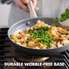 imageGreenPan Lima Hard Anodized 8quot Frying Pan Skillet Nonstick Ceramic Nonstick PFOA and PFASFree Nontoxic Pots and Pans Oven ampamp Broiler Safe Stainless Steel Handle Cookware for Eggs ampamp Omelet Gray10 Frying Pan Skillet