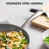 imageGreenPan Lima Hard Anodized 8quot Frying Pan Skillet Nonstick Ceramic Nonstick PFOA and PFASFree Nontoxic Pots and Pans Oven ampamp Broiler Safe Stainless Steel Handle Cookware for Eggs ampamp Omelet Gray12 Frying Pan Skillet
