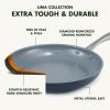 imageGreenPan Lima Hard Anodized 8quot Frying Pan Skillet Nonstick Ceramic Nonstick PFOA and PFASFree Nontoxic Pots and Pans Oven ampamp Broiler Safe Stainless Steel Handle Cookware for Eggs ampamp Omelet Gray8 10 and 12 Frying Pan Skillet Set