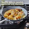 imageGreenPan Lima Hard Anodized Healthy Ceramic Nonstick 18 Piece Cookware Bakeware Pots and Pans Set PFASFree Oven Safe Gray8 Piece Cookware Pots and Pans Set