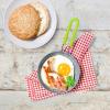 imageGreenPan Mini Healthy Ceramic Nonstick 5quot Round Egg Pan PFASFree Dishwasher Safe Stay Cool Handle BlackBlack