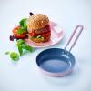 imageGreenPan Mini Healthy Ceramic Nonstick 5quot Round Egg Pan PFASFree Dishwasher Safe Stay Cool Handle BlackLavender