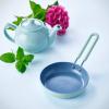 imageGreenPan Mini Healthy Ceramic Nonstick 5quot Round Egg Pan PFASFree Dishwasher Safe Stay Cool Handle BlackMint Green