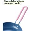 imageGreenPan Mini Healthy Ceramic Nonstick 5quot Round Egg Pan PFASFree Dishwasher Safe Stay Cool Handle BlackPink