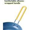 imageGreenPan Mini Healthy Ceramic Nonstick 5quot Round Egg Pan PFASFree Dishwasher Safe Stay Cool Handle BlackYellow