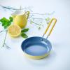 imageGreenPan Mini Healthy Ceramic Nonstick 5quot Round Egg Pan PFASFree Dishwasher Safe Stay Cool Handle BlackYellow