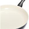 imageGreenPan Rio Healthy Ceramic Nonstick 10quot Frying Pan Skillet PFASFree Dishwasher Safe TurquoiseBlack