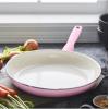 imageGreenPan Rio Healthy Ceramic Nonstick 10quot Frying Pan Skillet PFASFree Dishwasher Safe TurquoisePink