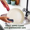 imageGreenPan Rio Healthy Ceramic Nonstick 10quot Frying Pan Skillet PFASFree Dishwasher Safe TurquoiseRed