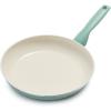 imageGreenPan Rio Healthy Ceramic Nonstick 10quot Frying Pan Skillet PFASFree Dishwasher Safe TurquoiseTurquoise