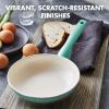 imageGreenPan Rio Healthy Ceramic Nonstick 10quot Frying Pan Skillet PFASFree Dishwasher Safe TurquoiseTurquoise