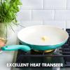 imageGreenPan Rio Healthy Ceramic Nonstick 10quot Frying Pan Skillet PFASFree Dishwasher Safe TurquoiseTurquoise