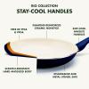 imageGreenPan Rio Healthy Ceramic Nonstick 16 Piece Cookware Pots and Pans Set PFASFree Dishwasher Safe TurquoiseBlue