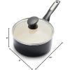 imageGreenPan Rio Healthy Ceramic Nonstick 2QT Saucepan with Lid PFASFree Dishwasher Safe TurquoiseBlack
