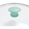 imageGreenPan Rio Healthy Ceramic Nonstick 5QT Saute Pan Jumbo Cooker with Helper Handle and Lid PFASFree Dishwasher Safe TurquoiseTurquoise