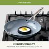 imageGreenPan Valencia Pro Hard Anodized Healthy Ceramic Nonstick 10quot Frying Pan Skillet with Lid PFOA and PFASFree Cookware Stainless Steel Handle Induction Suitable Dishwasher Safe Oven Safe GrayGray
