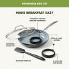imageGreenPan Valencia Pro Hard Anodized Healthy Ceramic Nonstick 10quot Frying Pan Skillet with Lid PFOA and PFASFree Cookware Stainless Steel Handle Induction Suitable Dishwasher Safe Oven Safe GrayGray