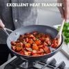 imageGreenPan Valencia Pro Hard Anodized Healthy Ceramic Nonstick 10quot Frying Pan Skillet with Lid PFOA and PFASFree Cookware Stainless Steel Handle Induction Suitable Dishwasher Safe Oven Safe GrayGray