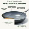 imageGreenPan Valencia Pro Hard Anodized Healthy Ceramic Nonstick 45QT Saute Pan Jumbo Cooker with Lid PFASFree Induction Dishwasher Safe Oven Safe Gray